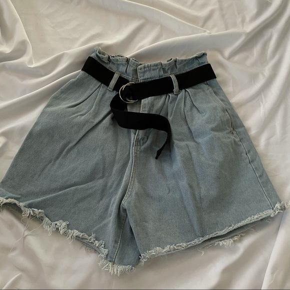 OAK +FORT Denim Short - Picture 2 of 6